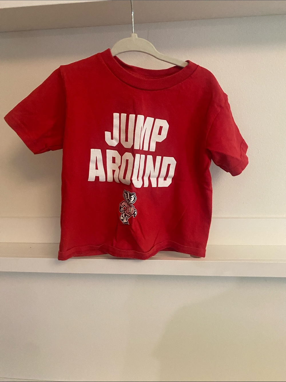 Jump around badgers T-shirt